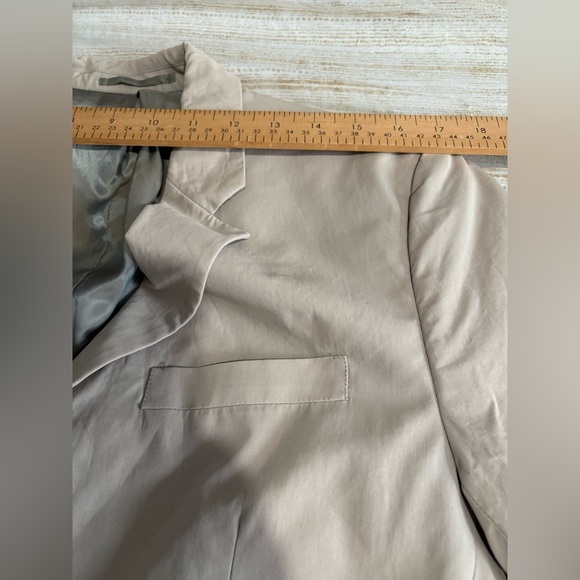 Theory blazer jacket 2 button tan cream size 38 short MENS - Picture 7 of 15